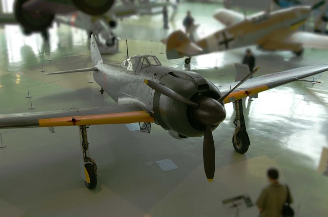 Kawasaki Ki-100, RAF Museum (Wikipedia)